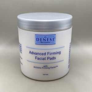 New Dr. Denese Advanced Firming Facial Pads w Actizone (100 Count) Sealed